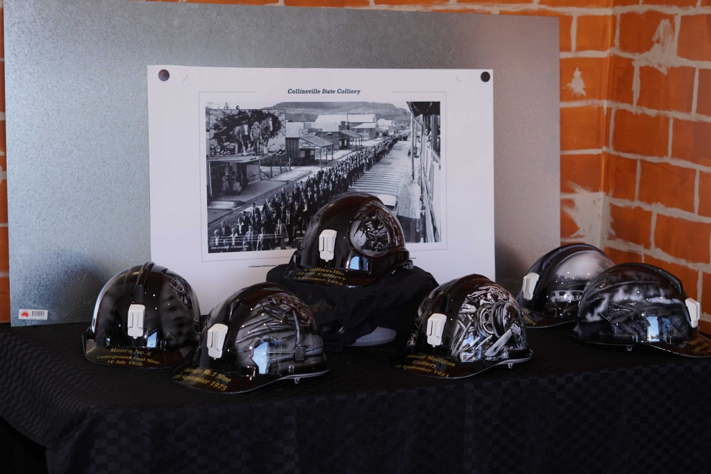 Custom airbrushed hard hat