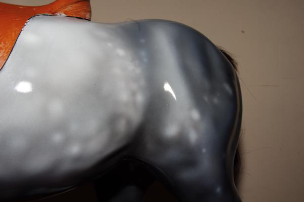 Airbrushed horse
