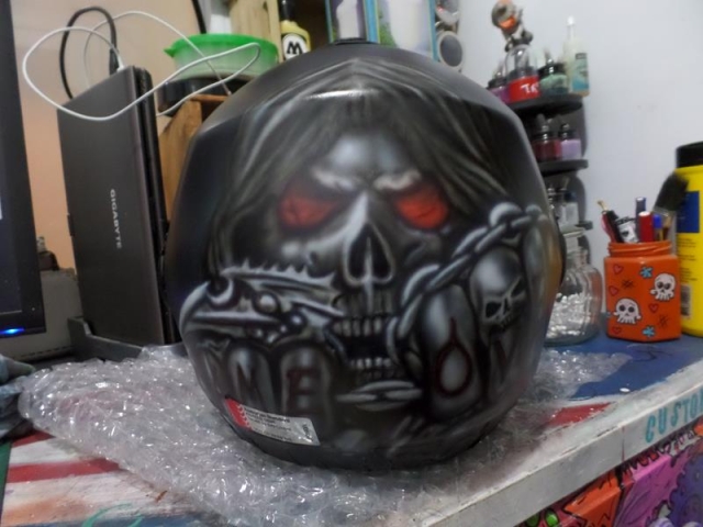 Reaper helmet