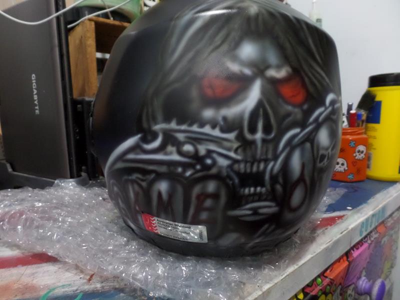 Grim reaper helmet