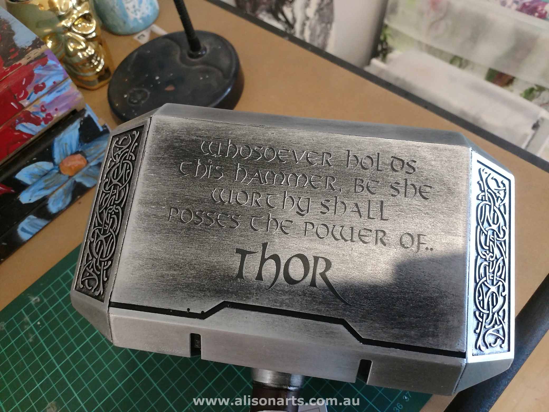 Customised hammer Thor